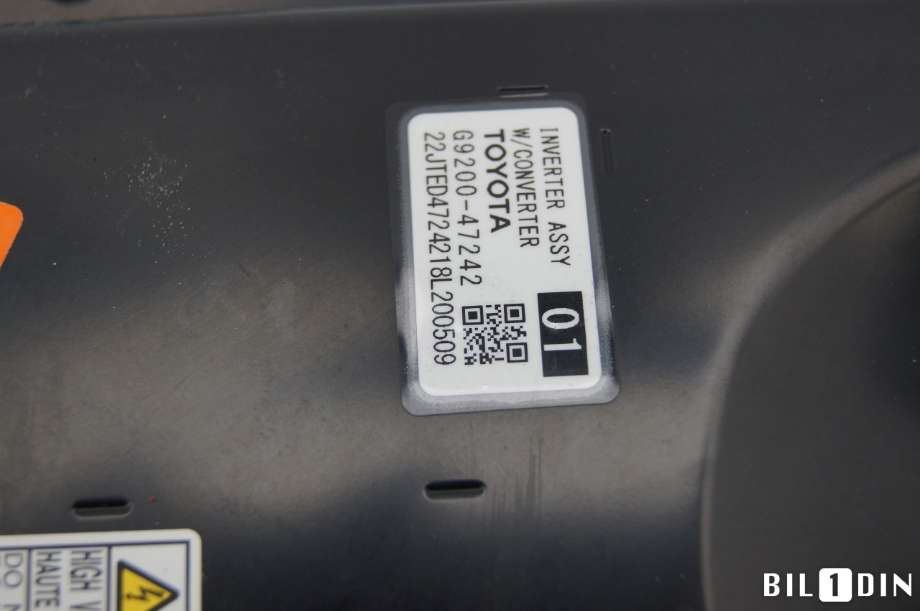 Inverter hybrid til Toyota Corolla 2019-->>  (TOYOTA|G920049136|G920049116|)