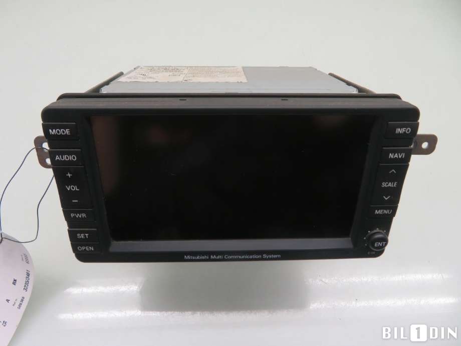 Bilstereo navigasjon til Mitsubishi Pajero 2007-2016 (Type IV, Fase 1) (MITSUBISHI|8750A210|)