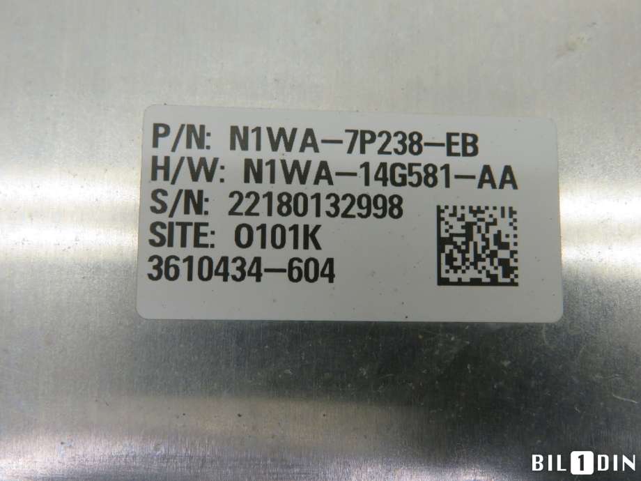 Styreenhet 4WD til Ford Ranger / Ranger Raptor 2015-2022  (FORD|2636398|N1WA7P238CB|)