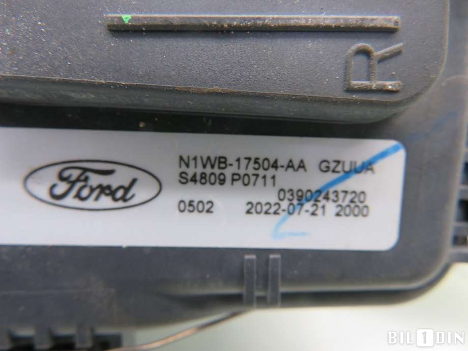 Viskermotor frontrute til Ford Ranger / Ranger Raptor 2015-2022  (FORD|2558608|N1WB17504AA|)