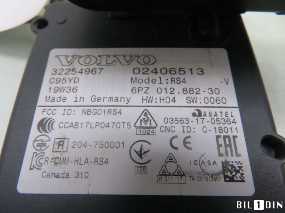 Sensor radar til Volvo V90 / V90 CC / S90 2016-->>  (VOLVO|32340780||32254967)
