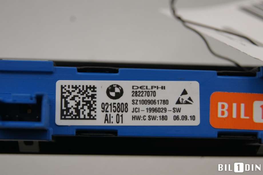 Bryterpanel førersete til BMW 5-Serie 2010-2017 (F10/F11) (F10/F11) (BMW|61319361237||9215808)