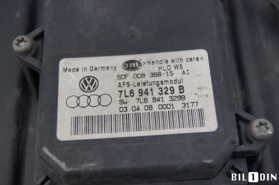 Frontlykt venstre xenon til VW Golf VI 2008-2012  (VOLKSWAGEN|5K1941753B|)