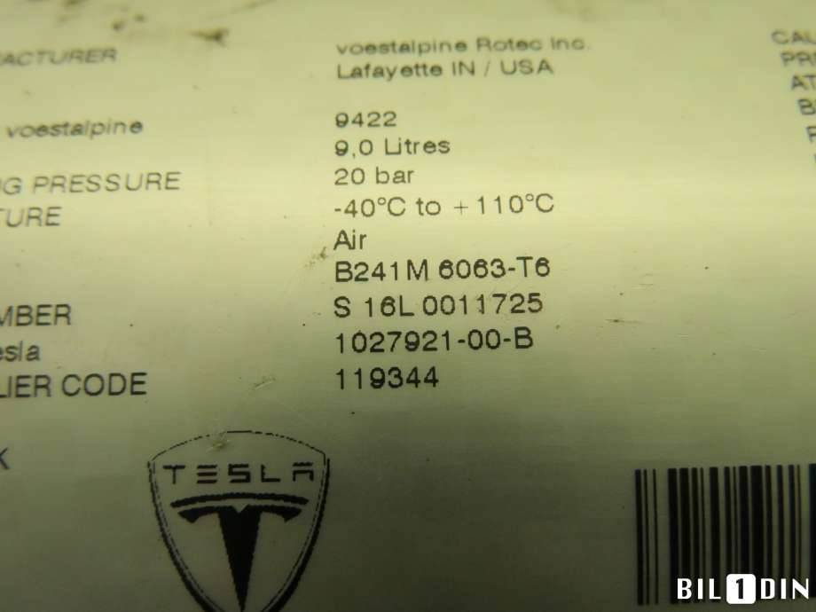 Diverse deler til Tesla Model X 2016-->> (TESLA|102792100B|)