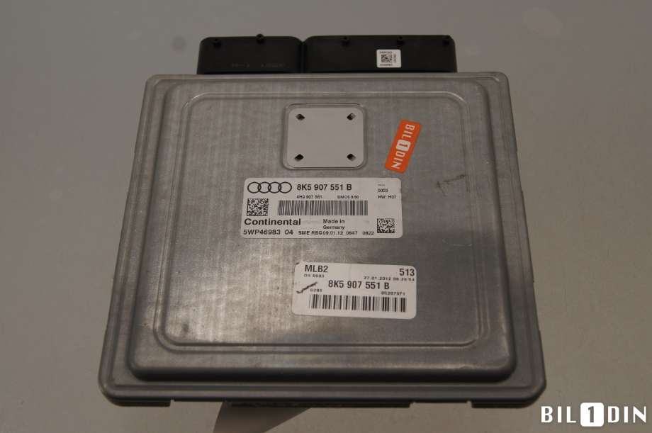 Styreenhet motor til Audi A5 2007-2016 (Type I) (AUDI|8K5907551D||8K5907551B)