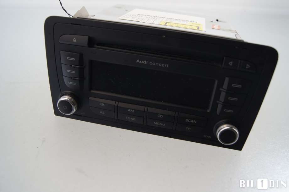 Multimedia display (MCU - Media Controller Unit) til Audi A3 2009-2012 (Type II, Fase 2)  (AUDI|8P0035186Q||8P0035186S)