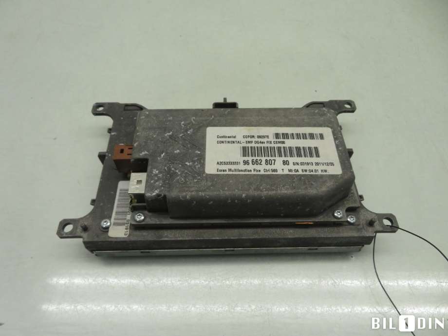 Instrument kjørecomputer til Peugeot 508 2011-2014 (Type I, Fase 1)  (PEUGEOT|6155JQ|)