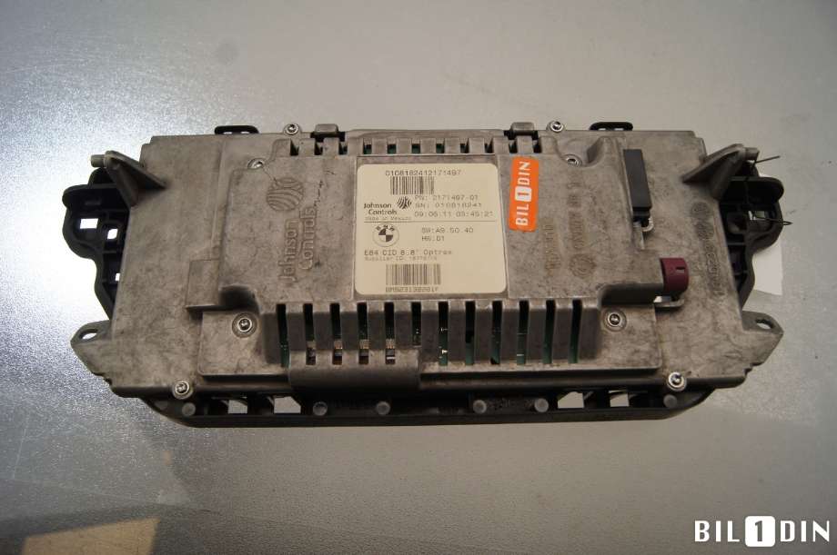 Multimedia display (MCU - Media Controller Unit) til BMW X1 2009-2015 (E84) (E84) (BMW|65509289585|)