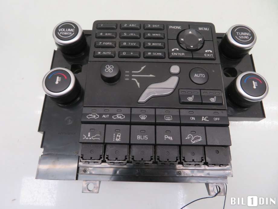 Varmeapparat betjening til Volvo XC70 2008-2013 (Type II, Fase 1) (VOLVO|30782904|)