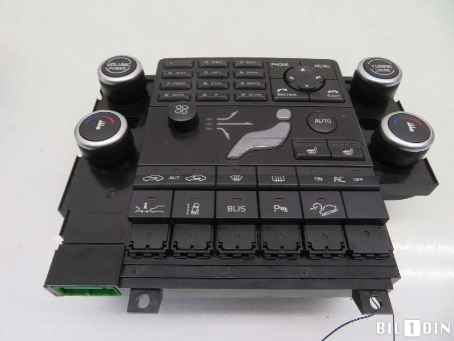 Varmeapparat betjening til Volvo XC70 2008-2013 (Type II, Fase 1) (VOLVO|30782904|)