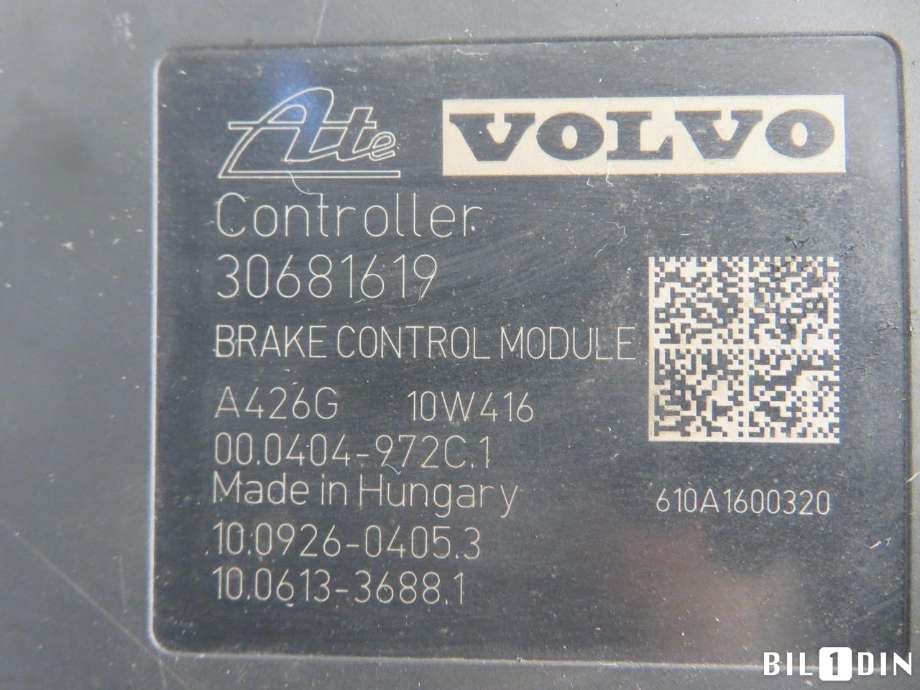 ABS sentral til Volvo XC70 2008-2013 (Type II, Fase 1)  (VOLVO|31261143|)