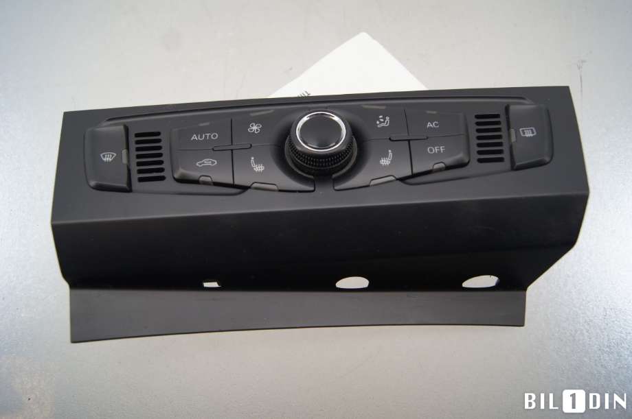 Varmeapparat betjening til Audi A4 2007-2014 (Type IV) (B8) (B8) (AUDI|8T1820043AH|)