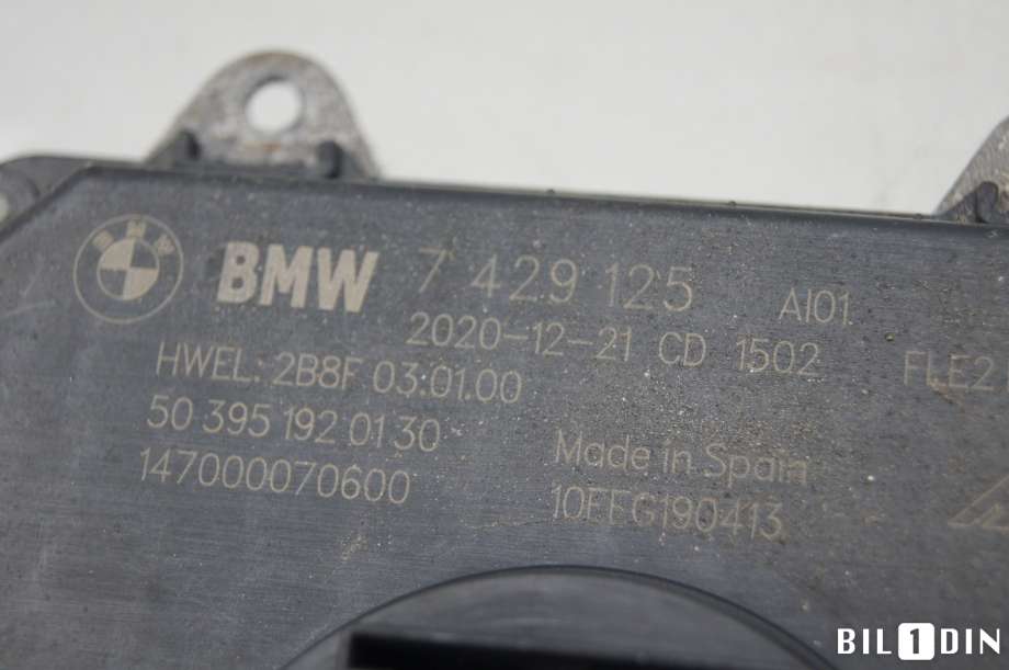 Styreenhet xenon/ballast til Mini One/Cooper 2014-->> (F54-57) (F54-57) (MINI|63117429125|)