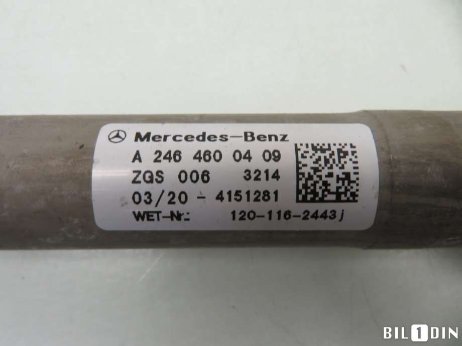 Rattaksel ledd til Mercedes CLA 2013-2019 (C117) (C117) (MERCEDES|A2464602316|)