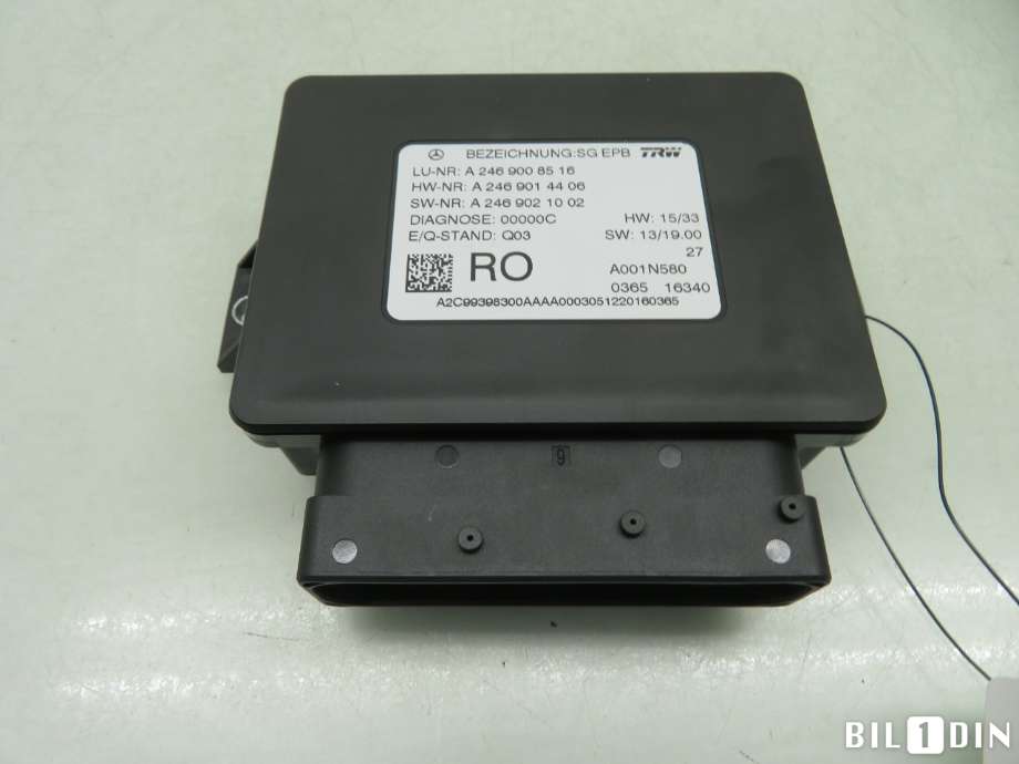 Styreenhet elektrisk parkbrems (EPB - Electric Parking Brake) til Mercedes CLA 2013-2019 (C117) (C117) (MERCEDES|A2469008516|)
