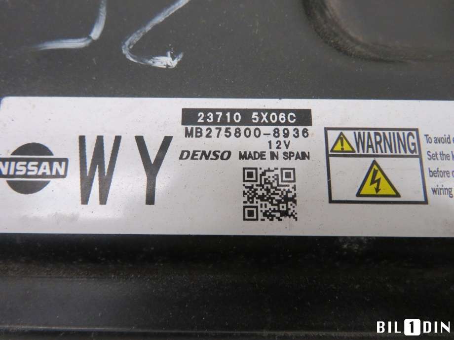 Styreenhet motor til Nissan Navara 2010-2015 (Fase 2) (D40) (D40) (NISSAN|237105X06C|237105X05C|)