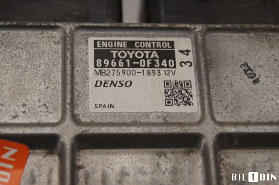 Styreenhet motor til Toyota Verso 2009-2016 (Type III)  (TOYOTA|896610F340|)