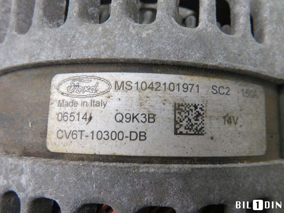 Dynamo til Ford Focus 2011-2014 (Type III, Fase 1) (FORD|1821291|CV6T10300DC|)