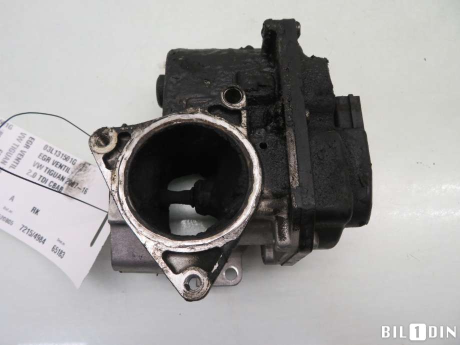 EGR-ventil til VW Tiguan 2007-2011 (Type I, Fase 1) (VOLKSWAGEN|03L131501G|)