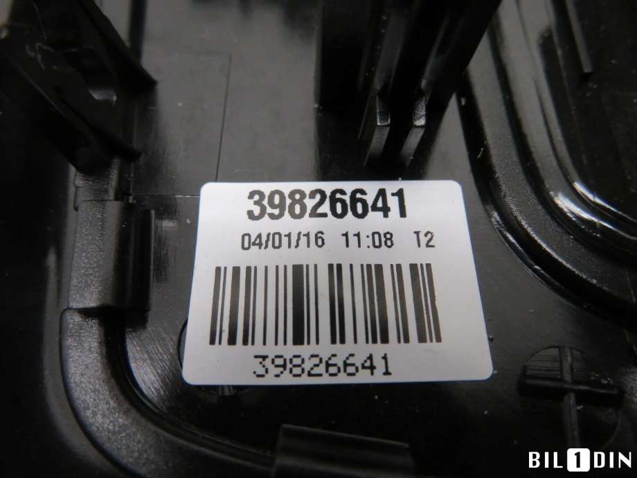 Taklyspanel til Volvo V60/V60 CC 2013-2018 (Type I, Fase 2)  (VOLVO|39826641|)