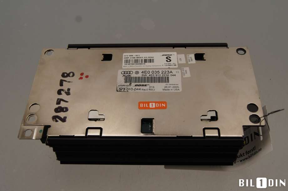 Bilstereo forsterker til Audi A8 2003-2010 (Type II) (AUDI|4E0910223K|)