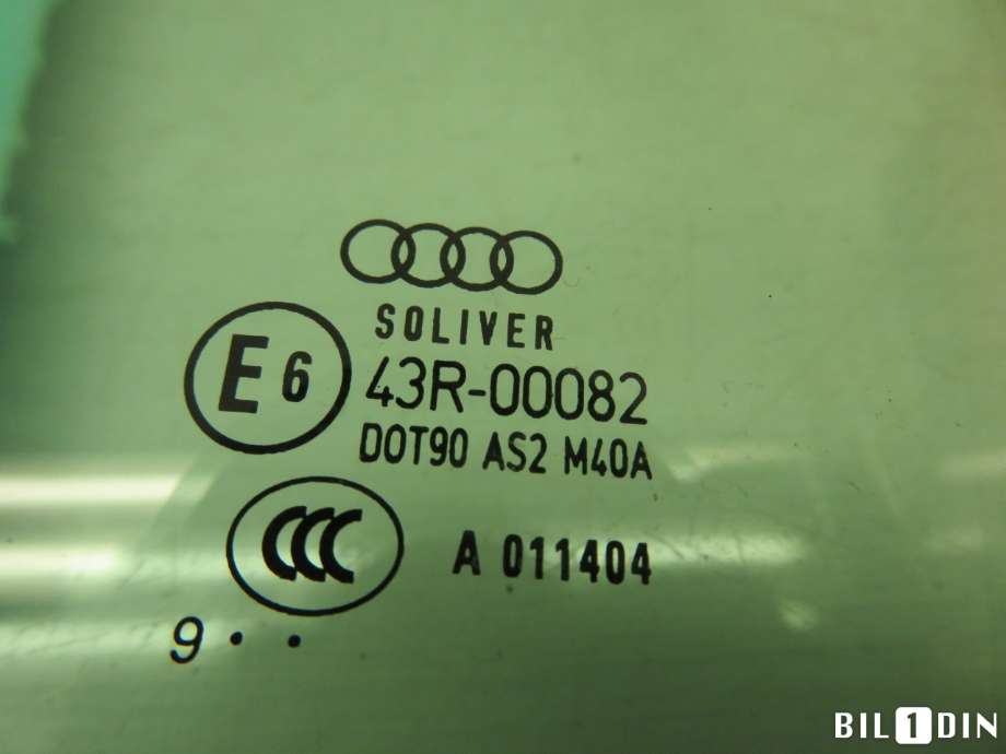 Siderute høyre bak til Audi A5 2007-2016 (Type I) (AUDI|8T8845206B|)