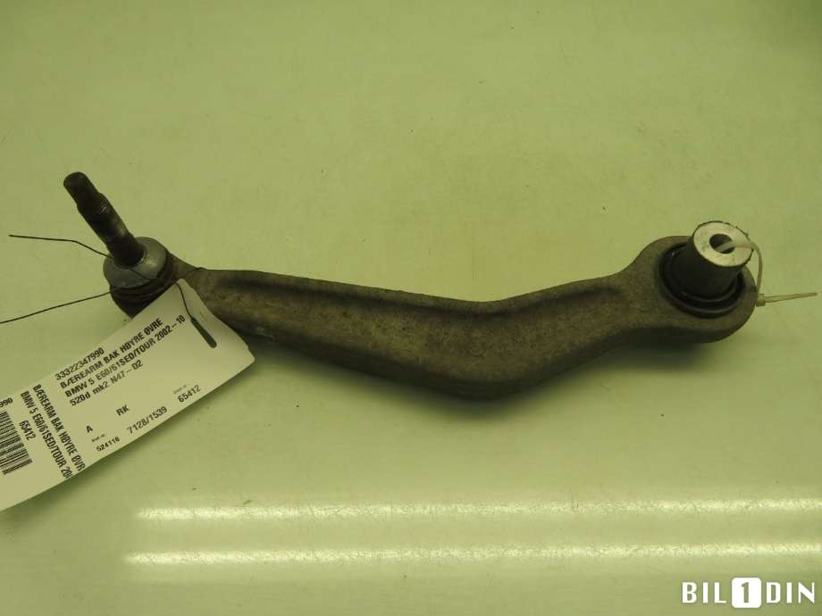 Bærebru høyre bak til BMW 5-Serie 2003-2010 (E60/E61) (E60/E61) (BMW|33322347990|)