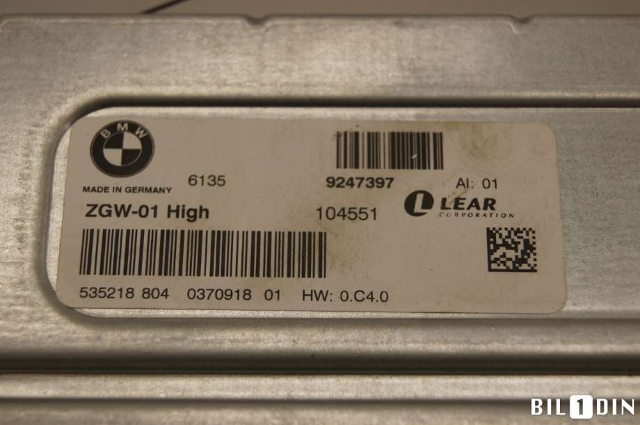 Styreenhet diverse til BMW 7-Serie 2009-2015 (F01/F02/F03/F04) (F01/F02/F03/F04) (BMW|61355B5DFC8|61359322532|61359247397)