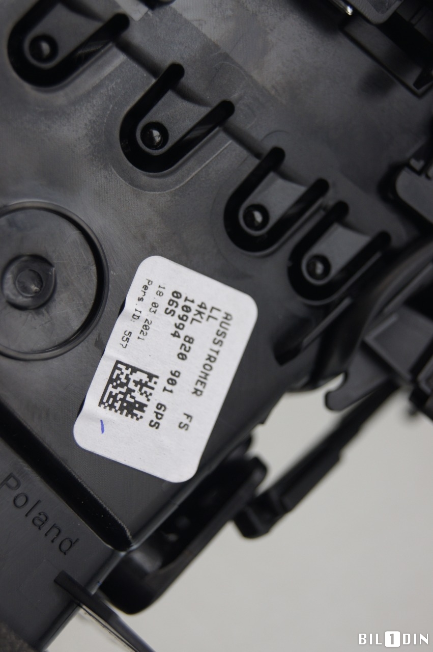 Dashbord friskluftdyse til Audi e-tron 2018-->> (AUDI|4KL820901|)