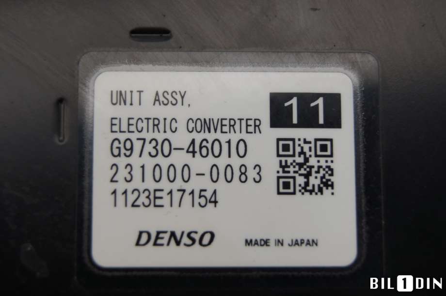 DCDC converter hybrid til Lexus RC 2015-->>  (LEXUS|G97A046010||G973046010)