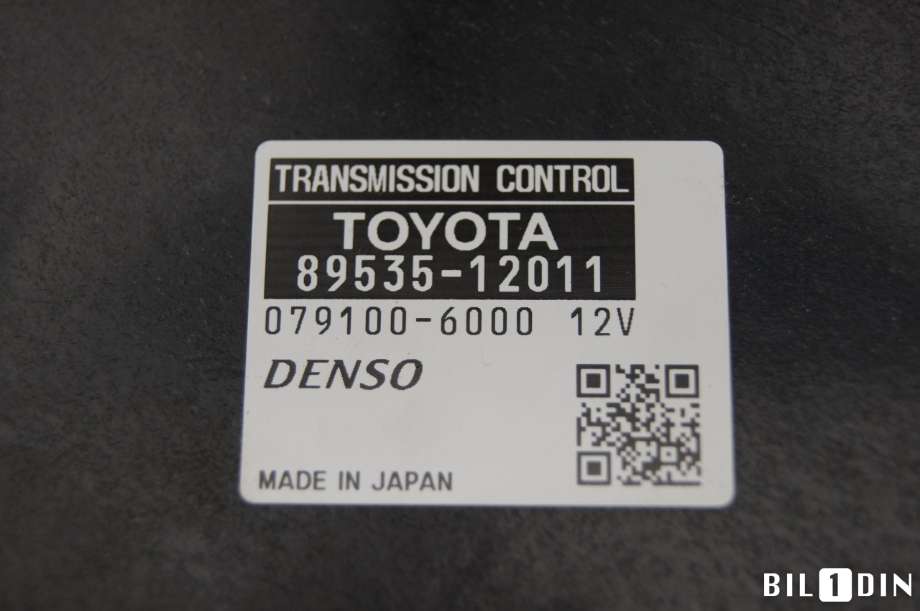 Styreenhet girkasse til Toyota Auris 2015-2019 (Type II, Fase 2) (TOYOTA|8953512021||8953512011)