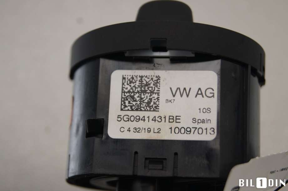 Bryter lys til VW e-Golf 2017-2020 (Fase 2)  (VOLKSWAGEN|5G0941431BE|)