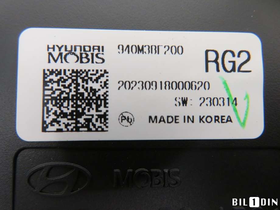 Instrumentpanel til Hyundai Kona 2021-2023 (Type I, Fase 2)  (940M3BF200|)