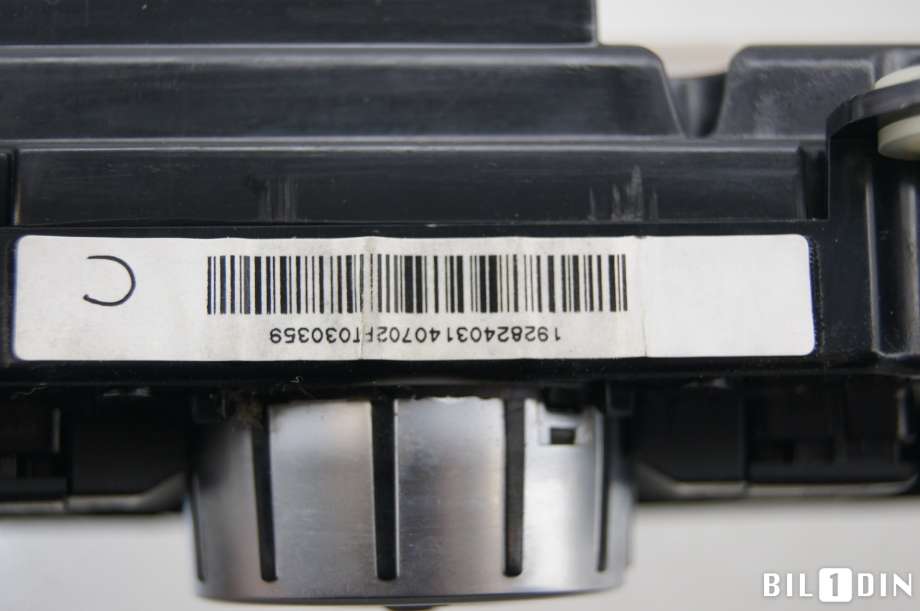 Varmeapparat betjening til VW Touran 2007-2010 (Type I, Fase 2) (VOLKSWAGEN|3AA907044BS||3AA907044CM)