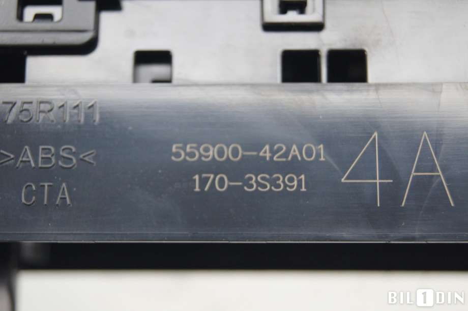 Varmeapparat betjening til Toyota bZ4X 2022-->> (TOYOTA|5590042A01|)