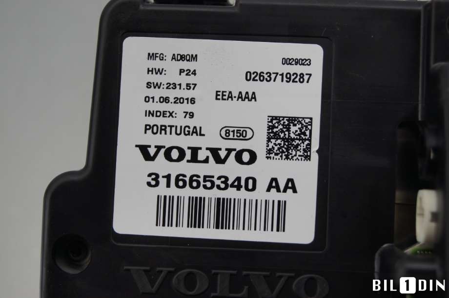 Instrumentpanel til Volvo V90 / V90 CC / S90 2016-->>  (VOLVO|36051308||31665340)