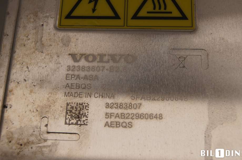 Batterilader (OBC - On Board Charger) til Volvo XC40 2018-2024  (VOLVO|36003738||32383807)