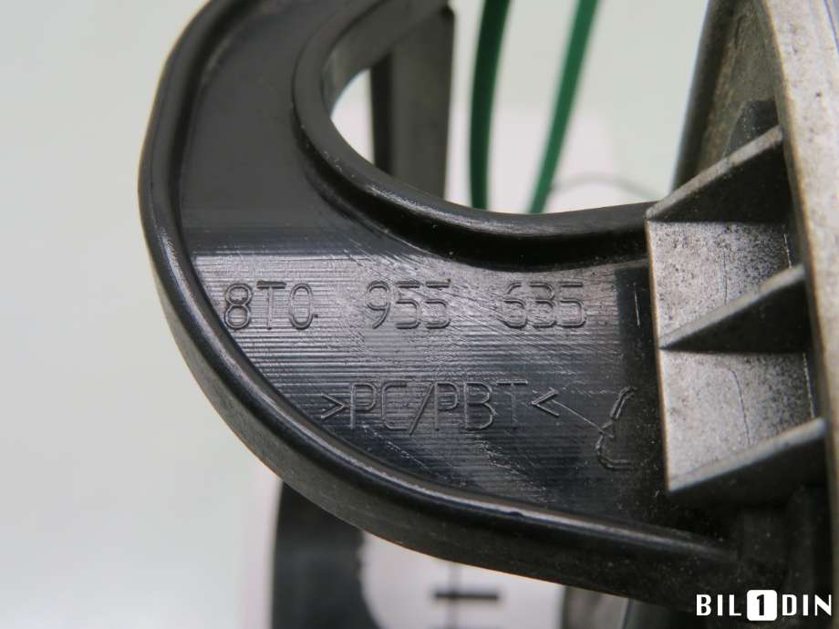 Lyktespylerdyse til Audi A5 2007-2016 (Type I) (AUDI|8T0955636|)