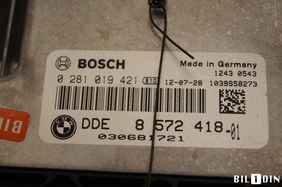 Styreenhet motor til BMW X3 2010-2017 (F25) (F25) (BMW|12145A48DA9||8572418)