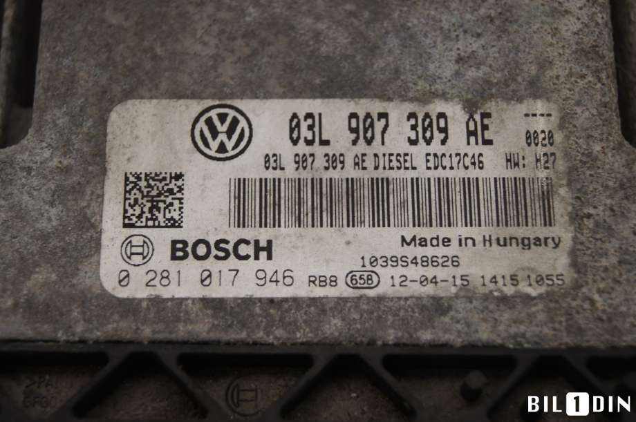 Styreenhet motor til VW Passat 2011-2015 (B7) (B7) (VOLKSWAGEN|03L906018NC|)