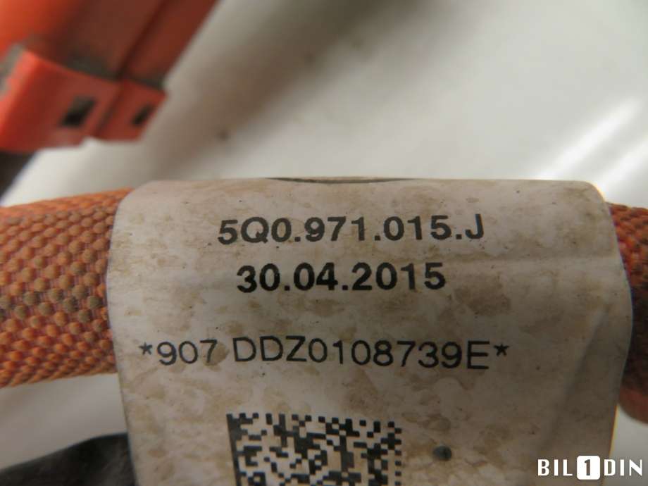 Kabel høy volt (HV) hybrid til Audi A3 2016-2020 (Type III, Fase 2) (AUDI|5Q0971015J|)