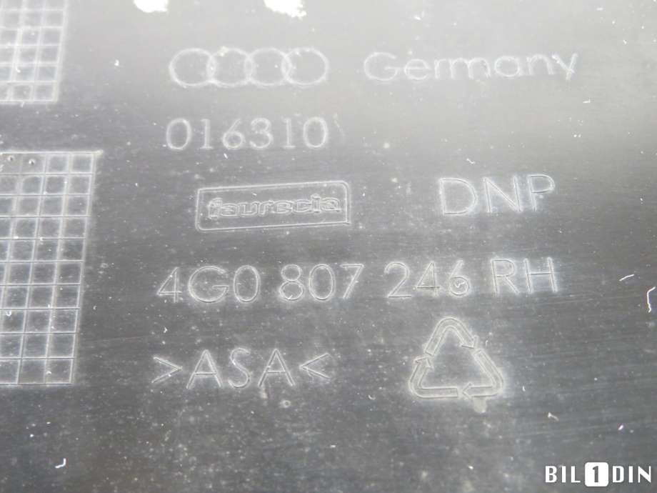 Diverse deler til Audi A6 2011-2014 (Type IV, Fase 1) (C7) (C7) (AUDI|4G0807246|)