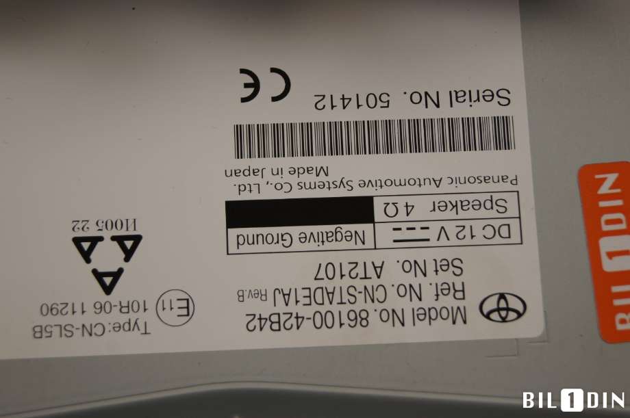 Instrument kjørecomputer til Toyota bZ4X 2022-->> (TOYOTA|8610042B42|)