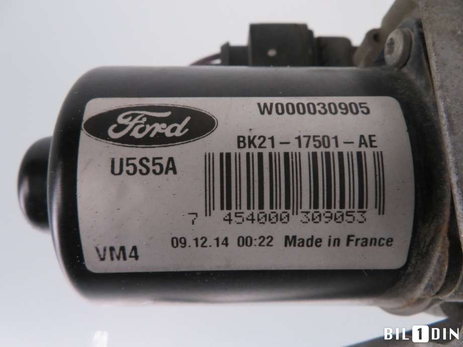 Viskermotor frontrute til Ford Transit Custom 2013-2023 (Type I)  (FORD|1945791|BK2117501AF|)