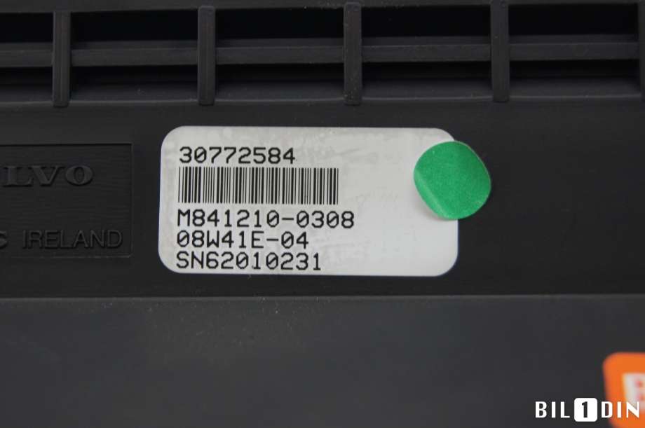 Instrument kjørecomputer til Volvo XC60 2008-2013 (Type I, Fase 1)  (VOLVO|31328830||30772584)