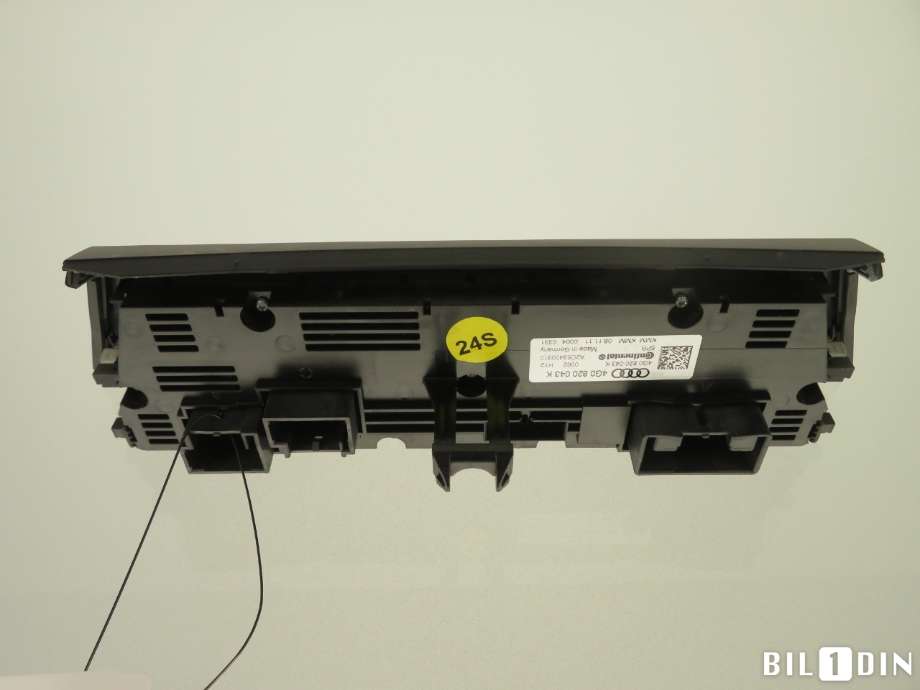 Varmeapparat betjening til Audi A6 2011-2014 (Type IV, Fase 1) (C7) (C7) (AUDI|4G0820043K|)