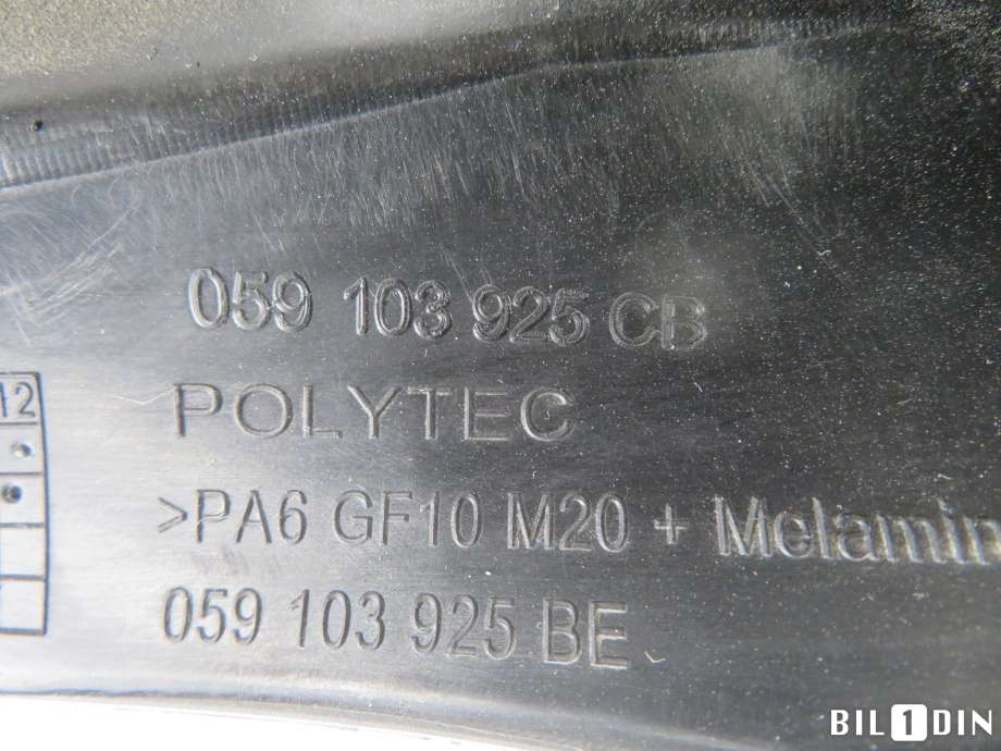 Motordeksel over motor til Audi A6 2011-2014 (Type IV, Fase 1) (C7) (C7) (AUDI|059103925CB|)