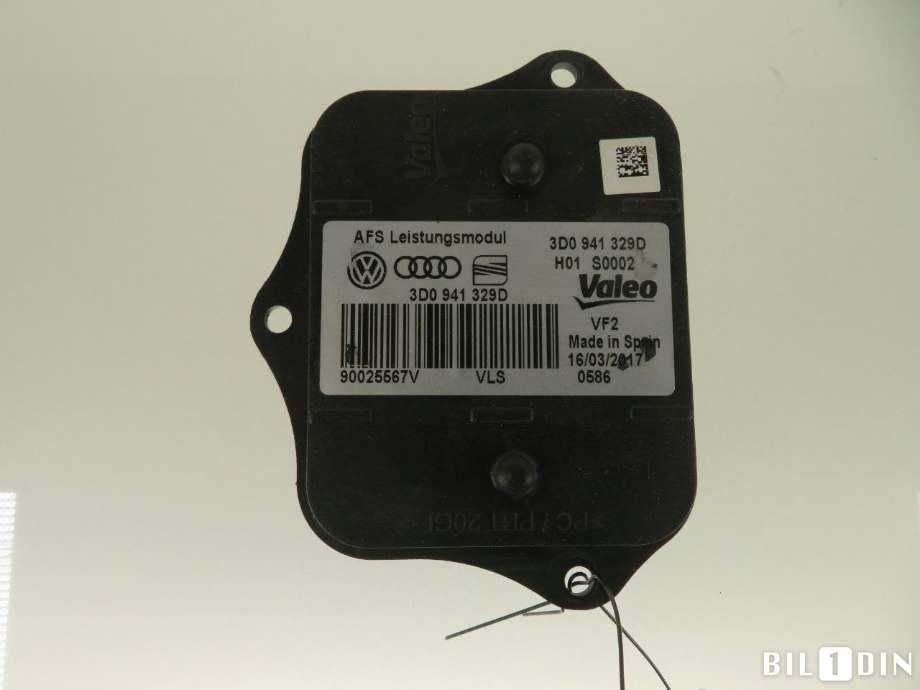 Styreenhet xenon/ballast til VW Passat 2011-2015 (B7) (B7) (VOLKSWAGEN|3D0941329A|)