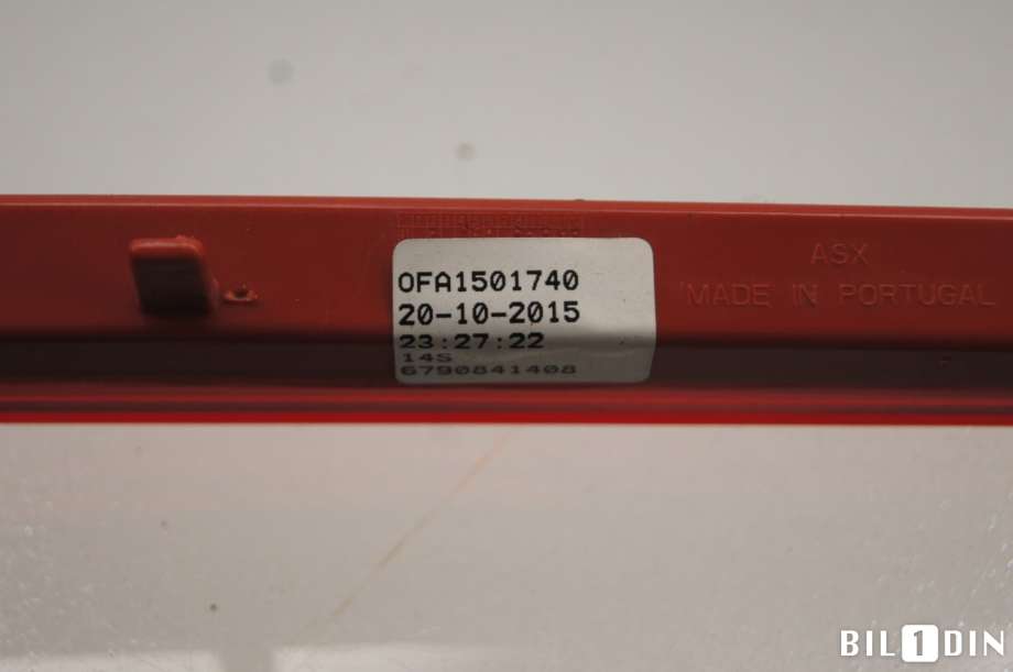 Baklykt bremselys bakrute til Audi A1 2015-2018 (Type I, Fase 2)  (AUDI|8V0945097B|)