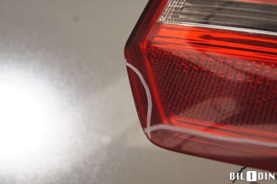 Baklykt høyre til Audi A3 2009-2012 (Type II, Fase 2)  (AUDI|8P4945096E|)